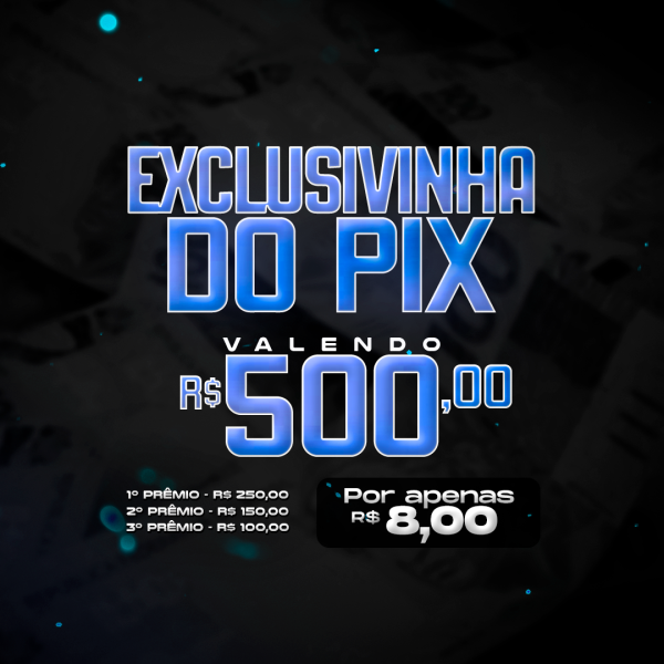 03º RAPIDINHA VALENDO R$ 500,00 EM 3 PRÊMIOS! 